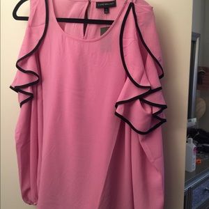 Cold shoulder blouse